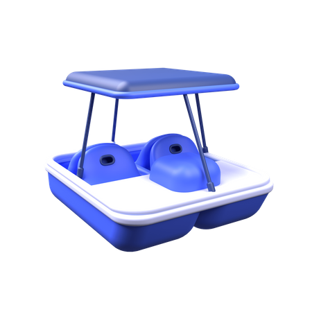 Paddle Boat  3D Icon