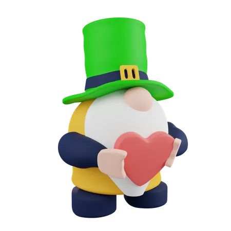 St Patricks Day Gnones 3 D Contains PNG BLEND GLTF And OBJ Files 3D Icon
