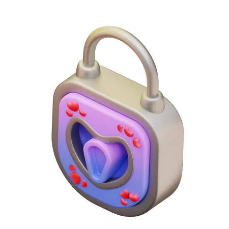 Padlock  3D Icon