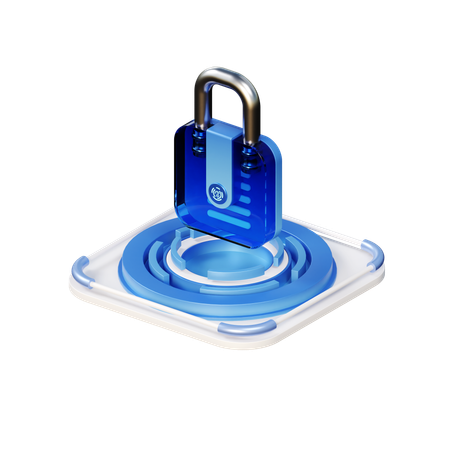 Padlock  3D Icon