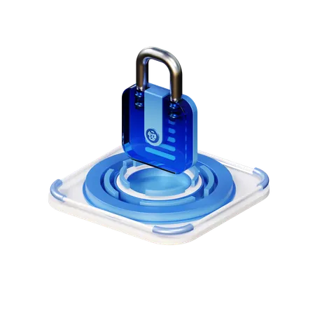 Padlock  3D Icon
