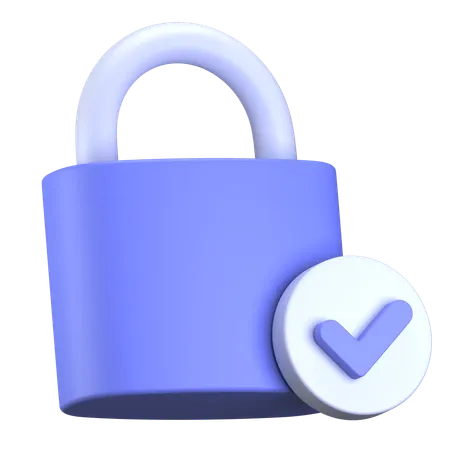 Padlock  3D Icon