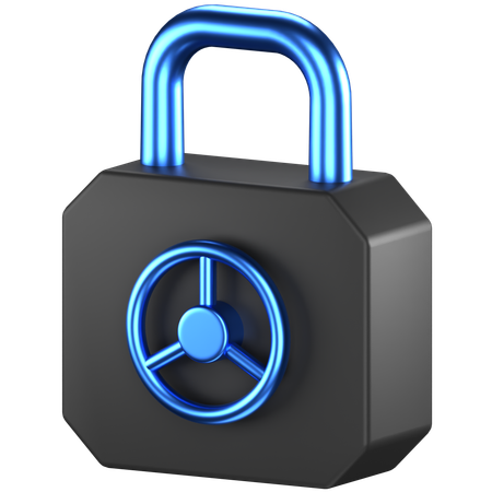 南京錠  3D Icon