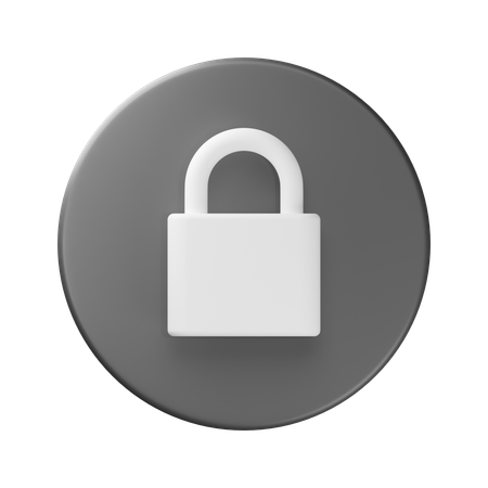 Padlock  3D Icon
