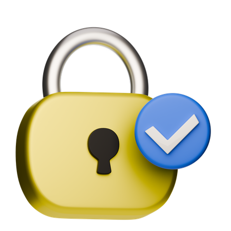 Padlock  3D Icon