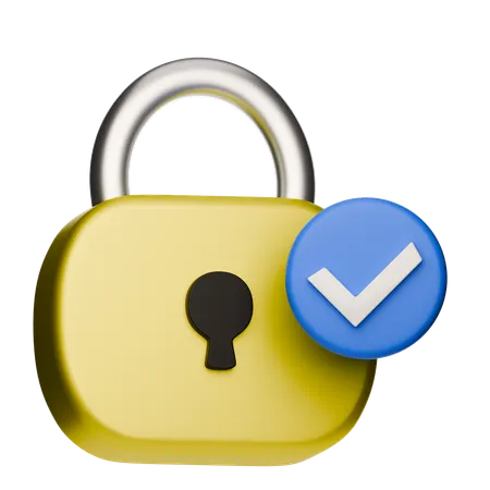 Padlock  3D Icon
