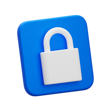 Padlock  3D Icon