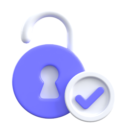 Padlock  3D Icon