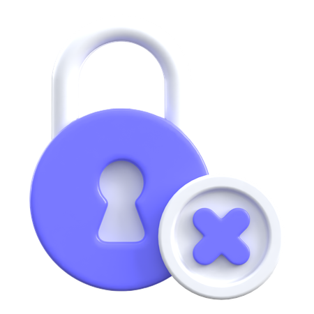 Padlock  3D Icon