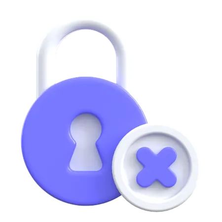 Padlock  3D Icon