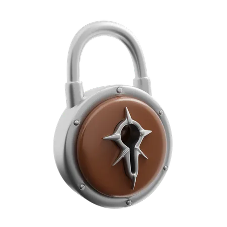 Padlock  3D Icon