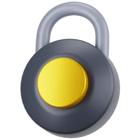 Padlock  3D Icon