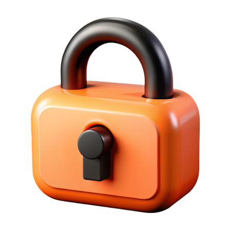 Padlock  3D Icon