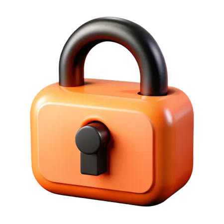 Padlock  3D Icon