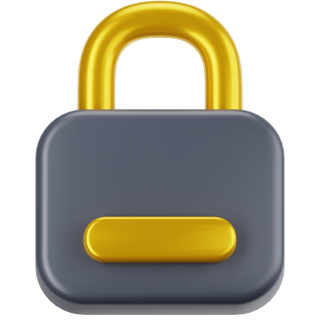 Padlock  3D Icon