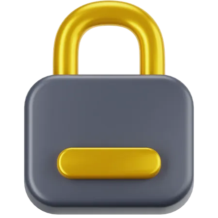 Padlock  3D Icon