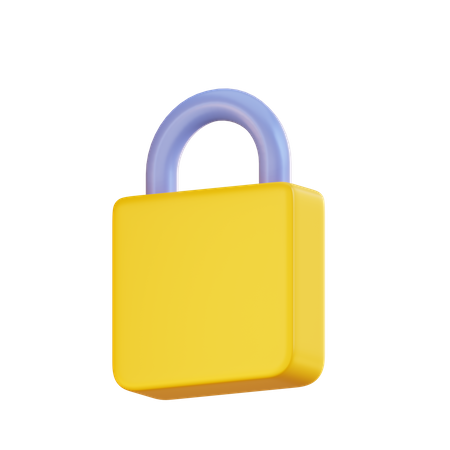 Padlock  3D Icon