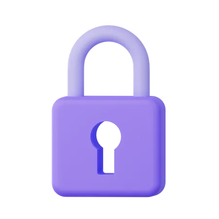 Padlock  3D Icon