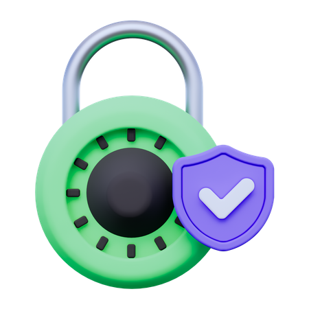 Padlock  3D Icon