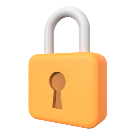 Padlock  3D Icon