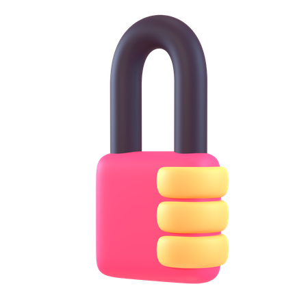 Padlock  3D Icon