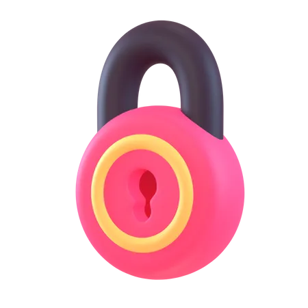 Padlock  3D Icon