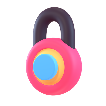 Padlock  3D Icon