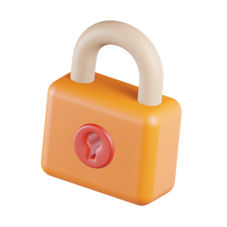 Padlock  3D Icon