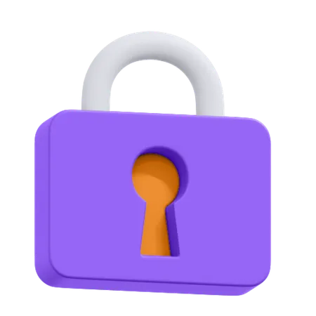 Padlock  3D Icon