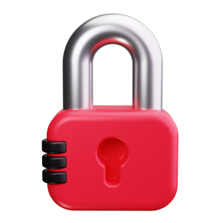 Padlock  3D Icon