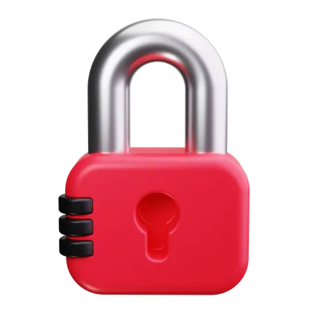 Padlock  3D Icon