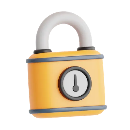 Padlock  3D Icon