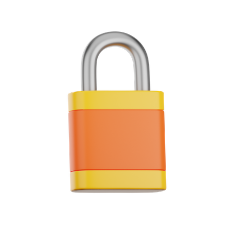 Padlock  3D Icon