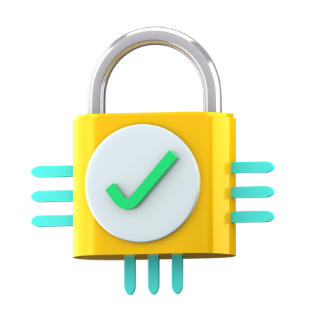 Padlock  3D Icon