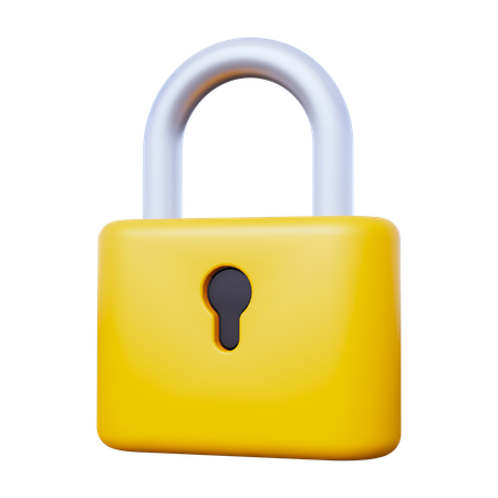 Padlock  3D Icon