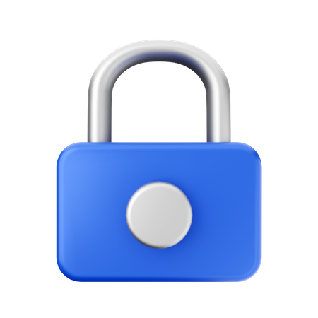 Padlock  3D Icon