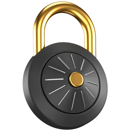 Padlock  3D Icon