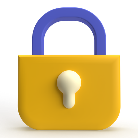 Padlock  3D Icon