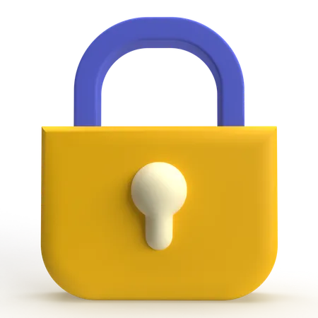 Padlock  3D Icon