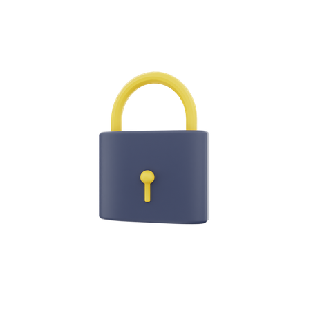 Padlock  3D Icon