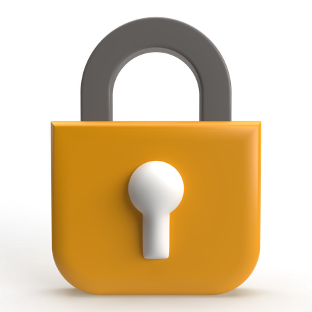 Padlock  3D Icon