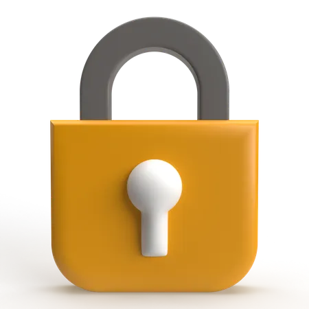 Padlock  3D Icon