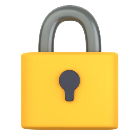 Padlock  3D Icon