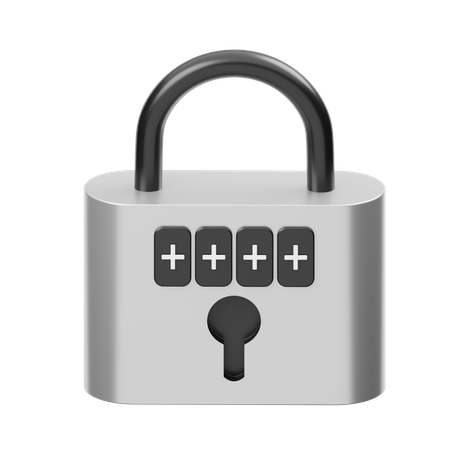 Padlock  3D Icon