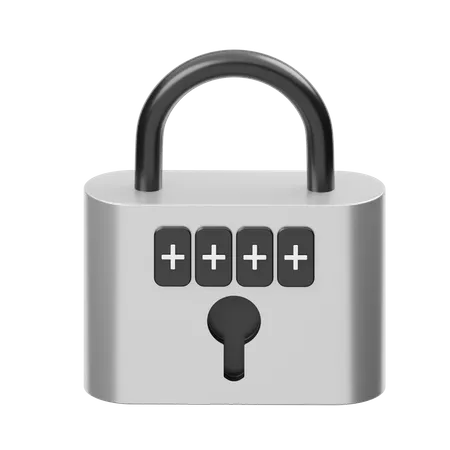 Padlock  3D Icon