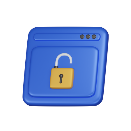 Padlock  3D Icon