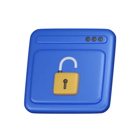 Padlock  3D Icon