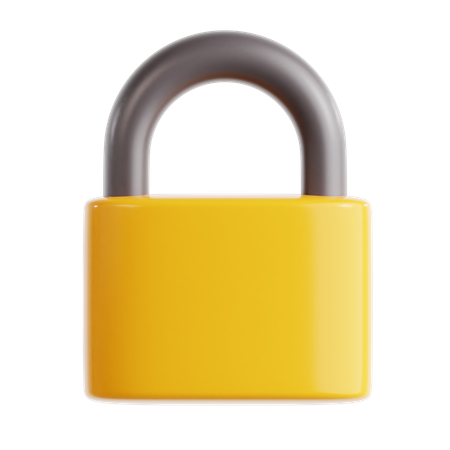 Padlock  3D Icon