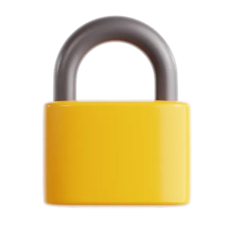 Padlock  3D Icon