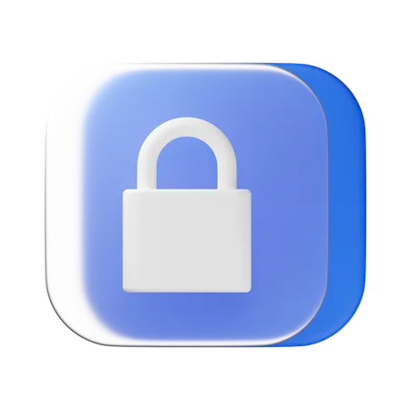 Padlock  3D Icon